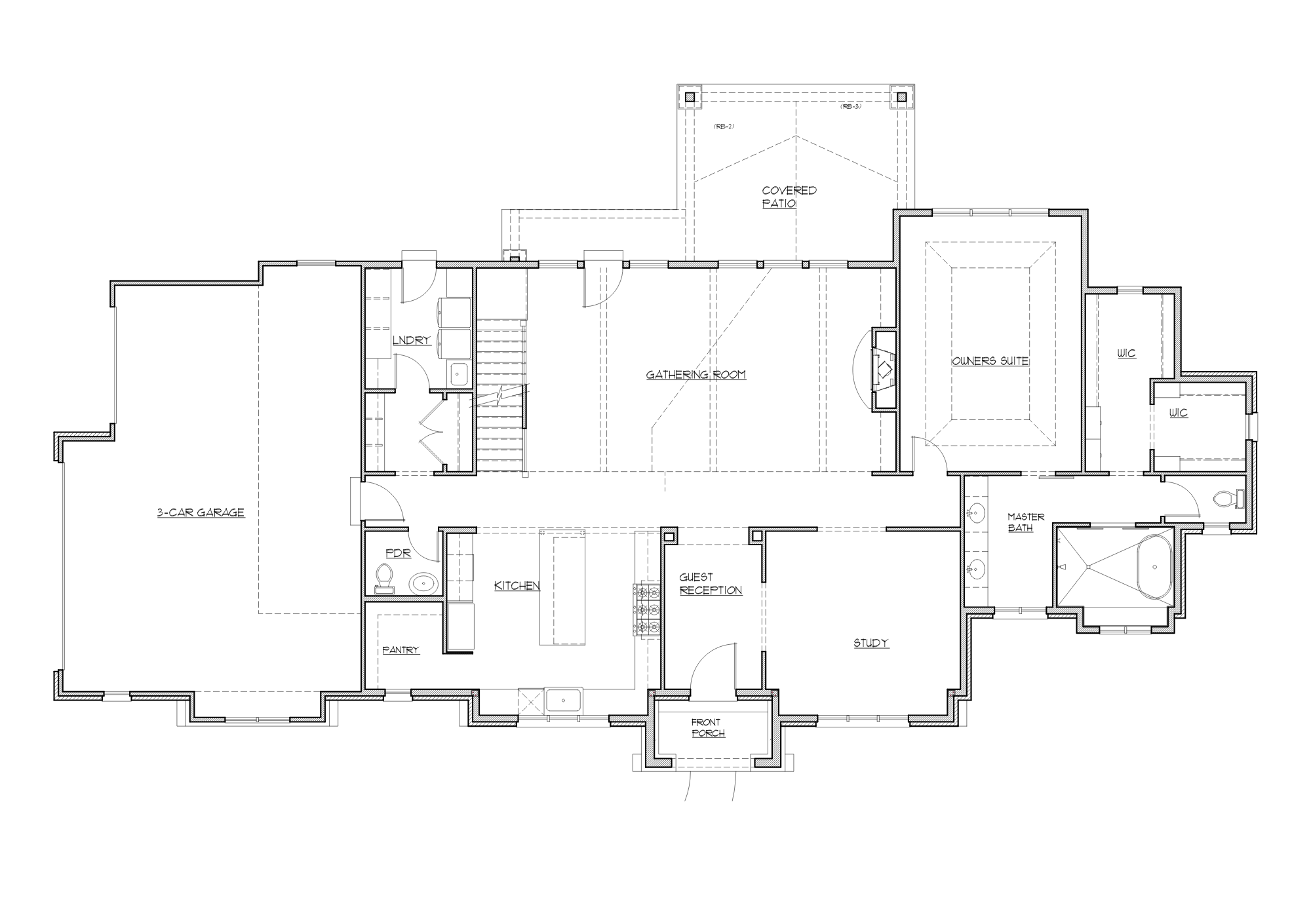 Main Level Floor Plan