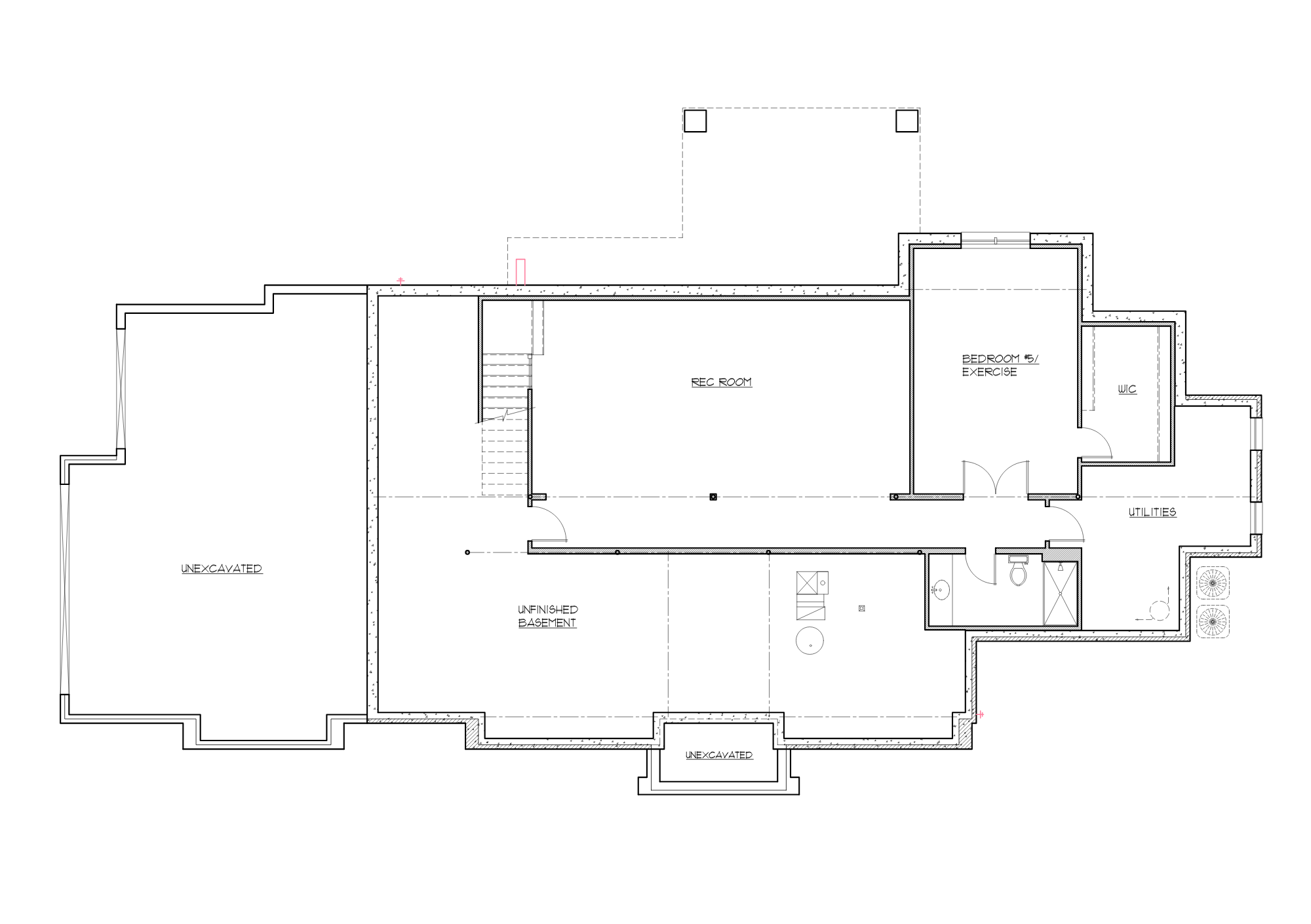 Lower Level Floor Plan