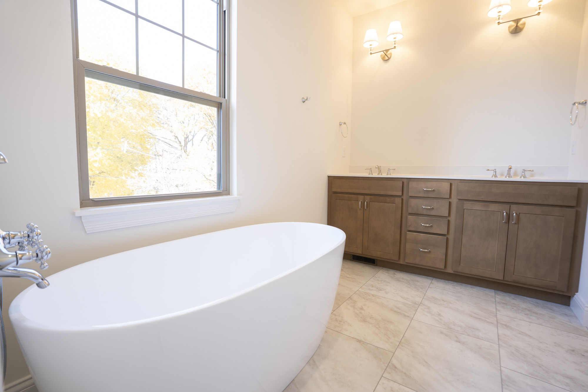 Luxury master bathroom